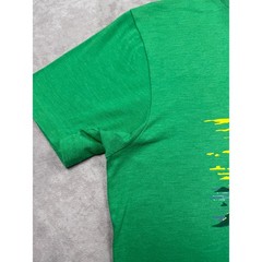Homage Acadia National Park T Shirt Men M Green Graphic Tee Made in USA Outdoor