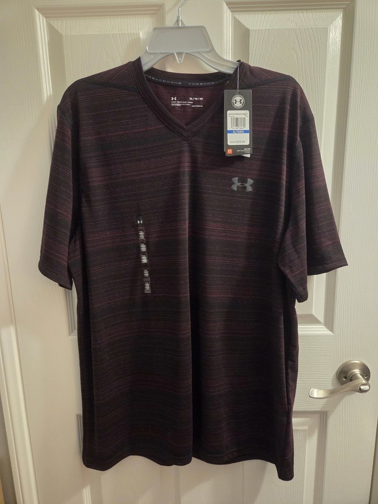 NWT Under Armour Mens Heat Gear Threadborne Size XL