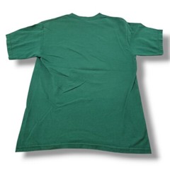 90s Vintage Anvil Shirt Size Medium Nature Tee Wolf Graphic Print T-Shirt Green