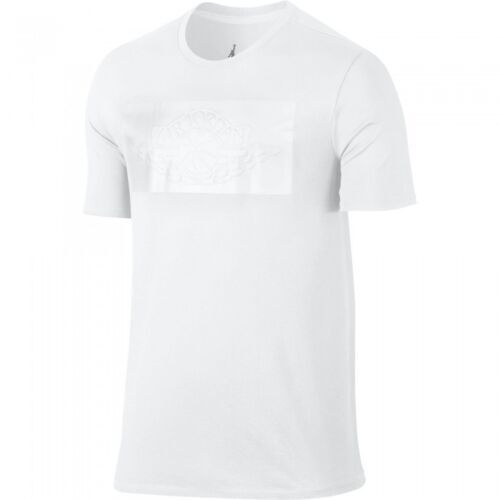 Men’sNike Jordan 31 Modern Wings Tee Shirt 801049 100 Sz S White