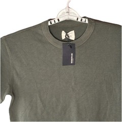 Buck Mason New Slub Curved Hem T Shirt Mens Small Black Short Sleeve USA