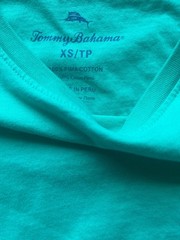 Lot of 5 Tommy Bahama Bali Tees Size XS (Fits Like Mens Medium