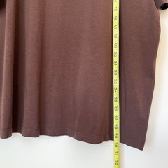 Fabletics Short Sleeve T-Shirt Mens 2X Chocolate Brown Cotton Modal Stretch