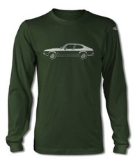 Ford Capri MK II Coupe T-Shirt – Long Sleeves – Side View