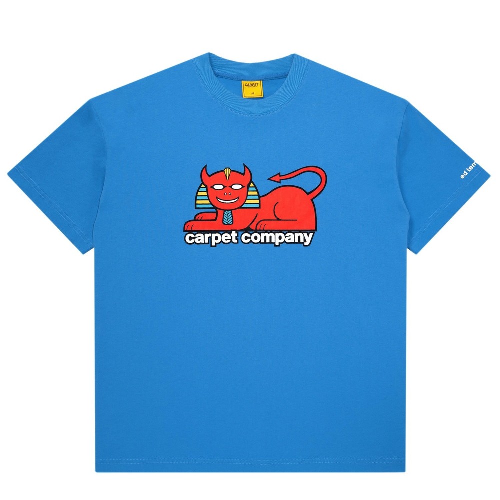 Carpet Company x Toy Machine Templeton Guest Pro Tee – Blue – Large – Brand New