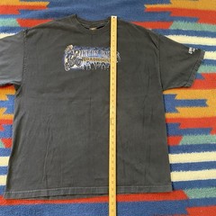 Vintage 2010 Hot Leather Motorcycle Bikers Only Roadhouse Black 2XL T-Shirt