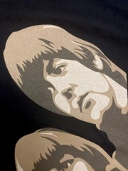 THE BEATLES “Rubber Soul” Cover Artwork LARGE Adult Unisex T-shirt 2010 Apple