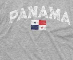Panama T-shirt PanamÃ¡ Flag Coat of Arms Tee Shirt Nation Patriotic Tee