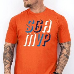 SGA, Oklahoma City Basketball themed Soft Ring Spun Cotton T-Shirt