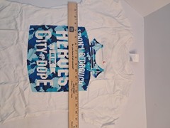 Bay Island Sportswear Men’s Large White Zion & Crouch Heroes City of Dope