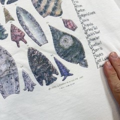 Vintage Hanes Beefy-T Shirt Mens Large White Diversity Arrowheads Graphic 1996
