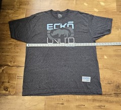 Ecko Unltd. T Shirt Men 2XL Gray Graphic Everyday Casual Tee Logo Hip Hop Read