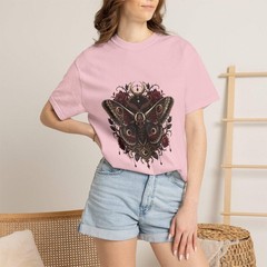 Gothic Moth Oracle T-Shirt Graphic
