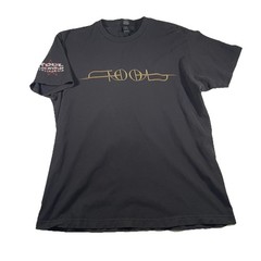 Tool Los Angeles California T Shirt L Fits M Graphic Rock Band Tultex Black