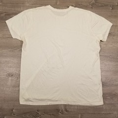 Marine Layer Mens Signature Crew T Shirt Large White Core Large Tencell Cotton
