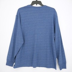 Cremieux Men’s Long Sleeve Shirt XXL Blue Heather Solid Stretch NWT