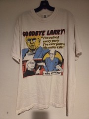 Vtg Larry David Goodbye Larry I Have Bad Energy Curb Your Enthusiasm XL