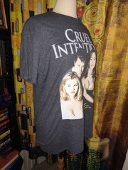 Sarah Michelle Gellar Tees Buffy the Vampire Slayer L + Cruel Intentions M NWT
