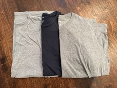 5 Pack True Classic Classic Mens T-Shirts, Grey, Green, Navy, Size 3XL
