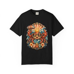 Retro Resort Crab T-Shirt Graphic
