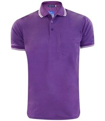 Mens Polo Shirt Cotton Pique Pocket Men Ribbed Tipping Collar PK T Shirt Summer