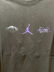 Jordan T-Shirt Men’s M Black Graphic Bulls 23 Crew Short Sleeve DM1444-601 S224