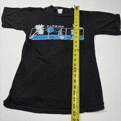Vintage 70s 80s Florida Tourist Tee Sailboat Image Seaspray Designs T Shirt VTG
