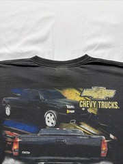 Vintage Chevrolet Chevy Silverado Trucks Black Graphic T Shirt Men’s XL