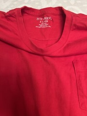 Men’s IVY CREW T Shirt XL Red