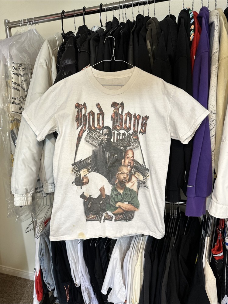 Vintage 1999 SHYNE Puff Daddy Sean Combs Diddy RARE Rap Shirt SHOOT THE CLUB UP