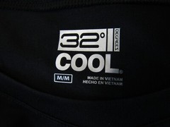 NWT 32 Degrees Cool Black Short Sleeve Polyester Blend T-Shirt Men’s Size M