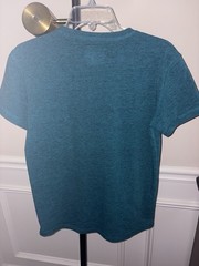 American Eagle Outfitters Men’s Teal Logo Crew Neck Short Sleeve Knit T-Shirt S