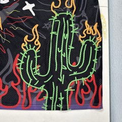 RUFNEK:21 Guest List Basketball Jersey #13 Street Art Original Rufnek Free Ship!