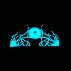 El Flashing Sound Activated LED T-Shirt Skull Black Short Sleeve Size Large