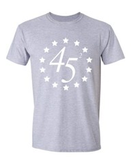 45 Squared Trump 2020 Second Trump 2020 Shirt Republican Political Men’s T-Shirt