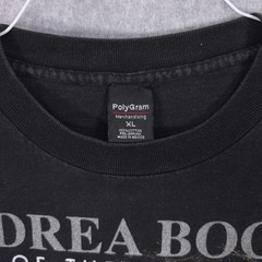 Andrea Bocelli Tour of the Americas Aria Tenor Opera Music Promo Shirt Mens XL