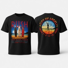 Kia Forum Los Angeles T-Shirt Rush Style June 2026 Concert Tour Double Sided Tee