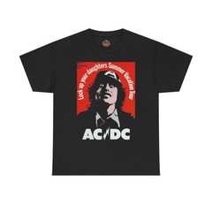 AC/DC Angus Lock Up Your Daughters Vacation Tour Rock Band Unisex T-Shirt