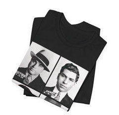Mafia Icon Mugshot T-Shirt ✩ Al Capone, Lucky Luciano, Whitey Bulger, John Gotti