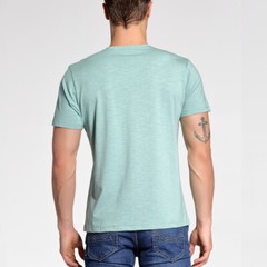 Men’s Ultra Soft Bamboo Viscose T Shirt Short Sleeve Casual Tee Tops Green