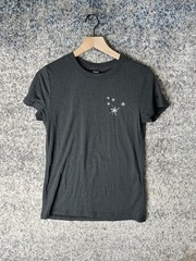 Allbirds Shirt Mens Small Gray TrinoXO Tee Classic Holiday Graphic Merino Wool