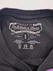 Mitchell & Ness Lakers Champions T Shirt – Small Black NBA Finals Rings Hardwood