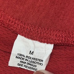 Men’s BCG Red T Shirt Size M