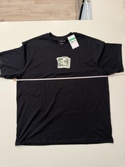 Air Jordan AJ3 Pure Money Cash Black T-Shirt IQ6952-010 Mens XL NWT