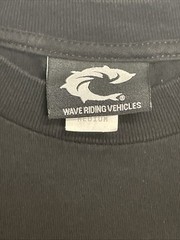 Wave Riding Vehicles Black T Shirt Men’s Size Medium LOGO EUC