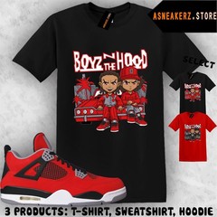 Tee Shirt Matching AJ 4 Toro Bravo 2026 Match Sneaker The Boondocks Boyz T-Shirt