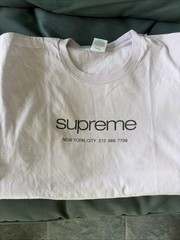 Pre-Owned | Supreme Shop Tee New York City | Light Purple (SS20) Size XL