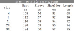American Casual Striped Men Loose Retro Henry Collar Long-Sleeved T-Shirt Autumn