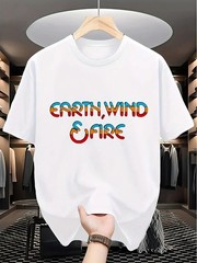 Earth, Wind & Fire Retro Graphic Tee – Vintage Style 70s Soul Music Shirt