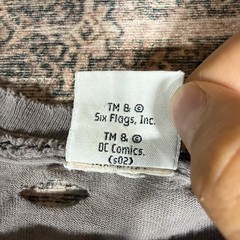 Vintage 90s Six Flags Batman The Dark Knight Tee Size XL Distressed & Faded